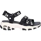 SKECHERS D'lites dames sandaal - Zwart - Maat 40
