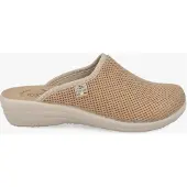 Fly Flot Dames Pantoffel | Beige | Maat: 38