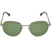 Furla Zonnebril Licht Goud/Groen