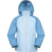 Mountain Warehouse Torrent II Waterdichte Jas voor kinderen/Kinderen (Teal)