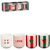 Mica Decorations koffiekopje (set van 4) (7,5x9 cm)