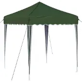 vidaXL Opklapbare partytent, 195 x 195 x 245 cm, groen, Oxford-stof