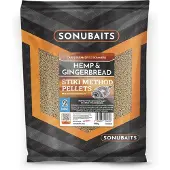 Sonubaits Stiki Pellets 2mm Hemp & Gingerbread – Method Pellets voor Karpervisserij