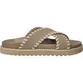POSH by Poelman Slippers Beige | Maat: 39