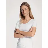 Calida Natural Comfort T-shirt Wit katoen Small Dames