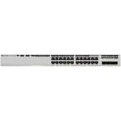 Cisco Catalyst 9200L - Network Advantage - commutateur - C3 - 24 x 10/100/1000 (PoE+) + 4 x SFP+ 10 Go (liaison montante) - Montable sur rack - PoE+ (740 W)