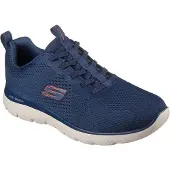 SKECHERS Sneakers laag 'Summits - Eckler' navy / oranje