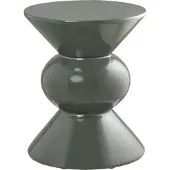 Ebuy24 Iben salontafel hoektafel Ø34cm groen.