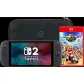 Nintendo Switch 2 + Mario Kart World + BlueBuilt Étui de Protection