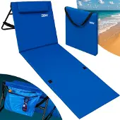 Detex Strandmat Blauw 158x56x46cm gestoffeerd