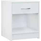 Casaria Nachtkastje Hamburg Wit 50x40x35cm
