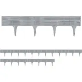 Deuba Bedrand Set van 3 Grijs 11,7m