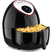 Monzana Airfryer Family HF105 - MET touch display - 1800 W - 6,5L