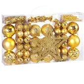Casaria Kerstversiering Goud 66-delig
