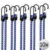 Monzana Snelbinders 10 stuks Blauw 30,5cm