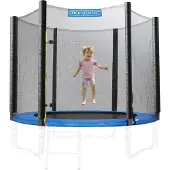 Monzana Moinzana trampoline - Ø244 cm, veiligheidsnet, UV- en weersbestendig - Zwart