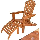Casaria Ligbed Adirondack acaciahout incl voetensteun