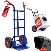 Gardebruk Steekwagen Blauw Rood Staal 45x116cm 200kg
