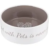 Trixie voerbak pets home taupe 20 cm