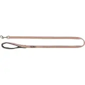 Trixie Hondenriem - Robuust Singelband 100x2 cm - Neopreen Handvat, Oogje voor Penning