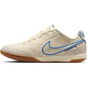 Nike Tiempo Streetgato Straatvoetbalschoenen Gebroken Wit Blauw Donkerblauw Roze