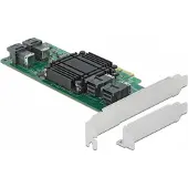 DeLOCK PCI Express x8 Card to 4 x internal SFF-8643 NVMe - Low Profile Form Factor