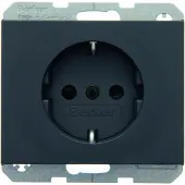 Hager Berker K.1/K.5 Wandcontactdoos (WCD-schakelmateriaal) - 47357006 - E2FJ7