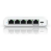 Ubiquiti Flex Mini 2.5G Managed Switch 4x 2.5G Ethernet, 1x 4x 2,5G Ethernet, 1x 2,5GbE PoE (voor stroomvoorziening)
