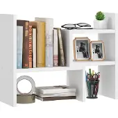 HOMCOM -Bureau-organizer-MDF-34,5x17,5x39,5cm-Wit