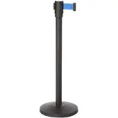 Saro Afzetpaal zwart met blauw band | MEEST VERKOCHT