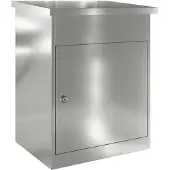 vidaXL Pakket Inwerpkoker Zwart 47,5 x 38 x 59 cm Gegevens staal