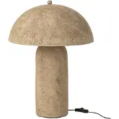 Jline Tafel lamp in de vorm van een paddenstoel, gemaakt van papier-maché