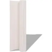 vidaXL Tuinhek Wit 150 x 500 cm PVC