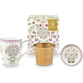 Pip studio Theeset Home Tea For One Lily & Lotus Off White