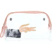 Lacoste toilettas Anna Seasonal Double Make Up Pouch Miami transparant