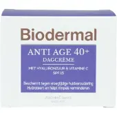 Biodermal Anti Age 40+ Dagcrème met hyaluronzuur en vitamine C - met SPF15