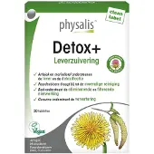Physalis Supplementen Detox+ Leverzuivering Tab Tabletten - 30pakket