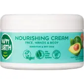 Happy Earth 100% Natuurlijke Voedende Créme Sensitive & Dry Skin - 200 ml