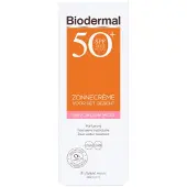 Biodermal Gevoelige Huid zonnecrème gezicht SPF50+ - 50 ml Zonnebrand