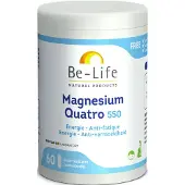 Be-Life Magnesium Quatro 550 60 St Capsules