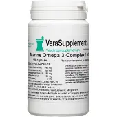 VeraSupplements Marine Omega 3 Complex 1000 mg Capsules 120 cp