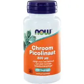 Now Chroom Picolinaat 200mcg (100 vegicaps)