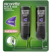 Nicorette Fruit & Mint Mondspray 1mg