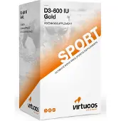 Virtuoos D3-600 IU Gold Capsules