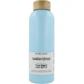 Waterdrop Roestvrijstalen drinkfles pastel turquo matt 600ml