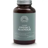 Mattisson Vegan omega 3 algenolie DHA 150mg EPA 75mg (180 capsules)