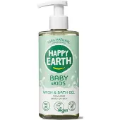 Happy Earth Baby & Kids 100% Natuurlijke Was & Badgel 300 Ml