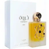 Lattafa Parfums Tharwah Goud voor Unisex Eau de Parfum Spray 3,4 Ounce
