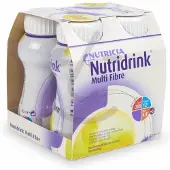 Nutricia Multi fibre vanille 200 ml 4 stuks