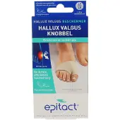 Epitact Hallux Valgus Knobbel Beschermer - Maat M (39/41) - Tegen Druk, Wrijving en Knobbelpijn - Links en Rechts - 1 Stuk